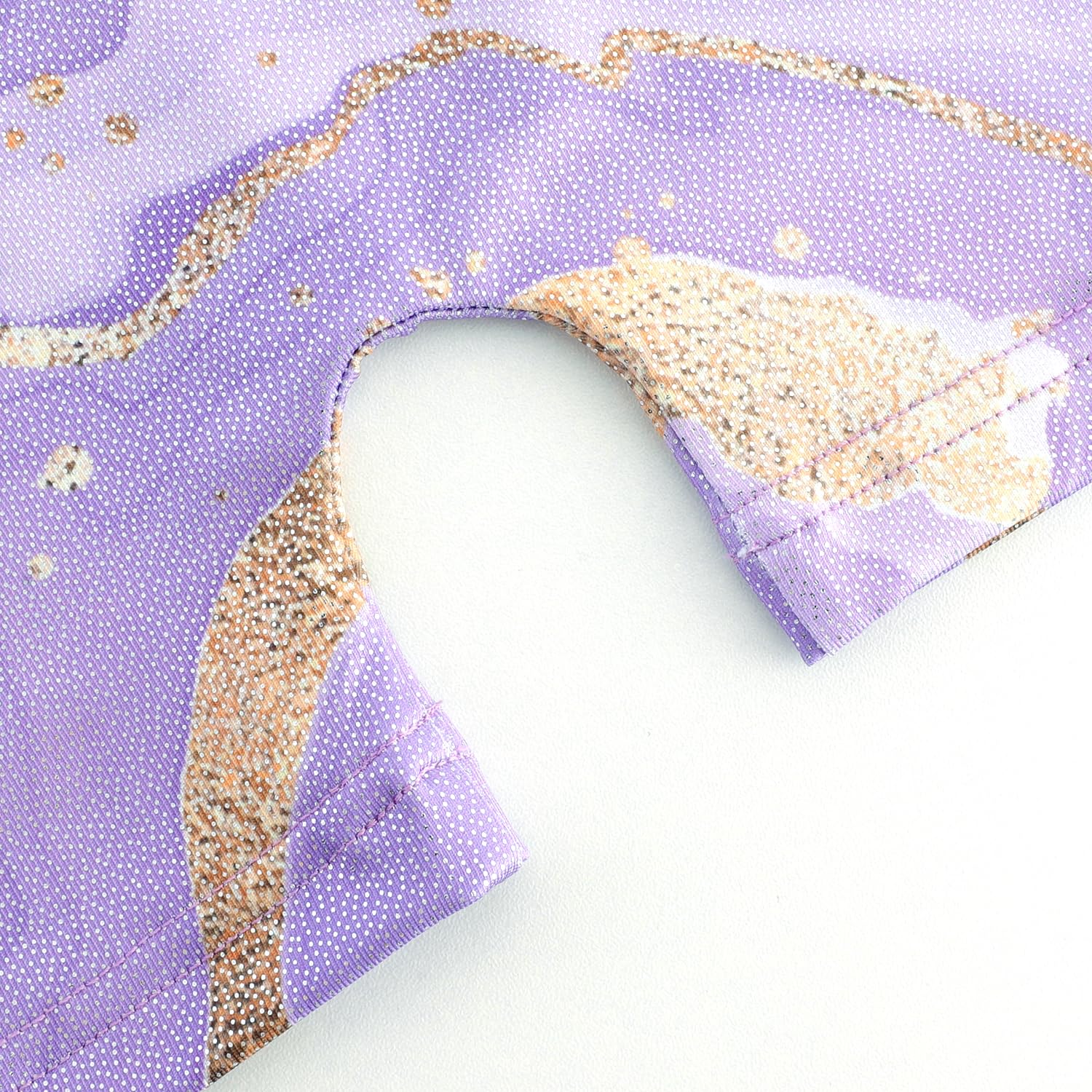HOZIY Gymnastics Leotards for Girls 9-10 Years Biketard Tumbling Outfits Toddlers Girl Kids Sparkly Sparkle Voilet Purple Lavender Marble Dance Clothing Clothes Glitter