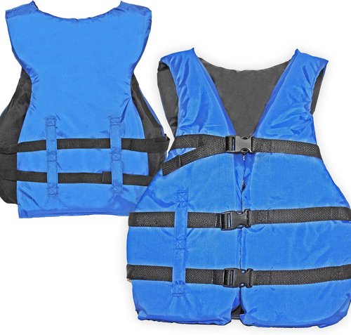 Life Jacket Paddle Vest - Coast Guard Approved Type III PFD | 4 Pack for Jet Ski, Kayak & Pontoon