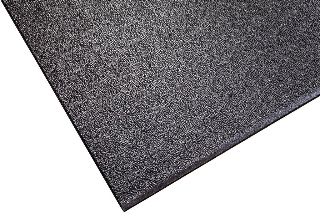 SuperMats High Density Equipment Mat - Commercial Grade for Treadmills & Exercise Machines | 3' x 8.5' Black