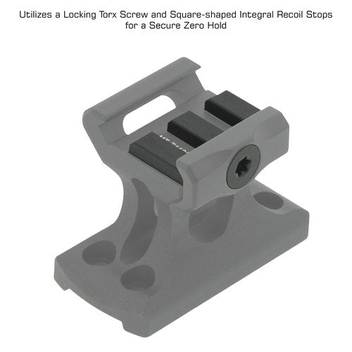 UTG Super Slim T1 Mount, Lower 1/3 Co-Witness, Black (MT-T113C)