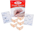 3-Point Products - P1008-5-04 Oval-8 Finger Splint Size 4 (Pack of 5)