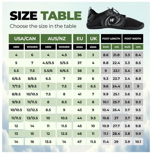 Hike Footwear HF Active Wide Toe Box Barefoot Shoes for Women - Lightweight, Breathable, Flexible Minimalist Shoes for Walking, Hiking, Non-Slip hike barefoot shoes women perfect for Casual Wear