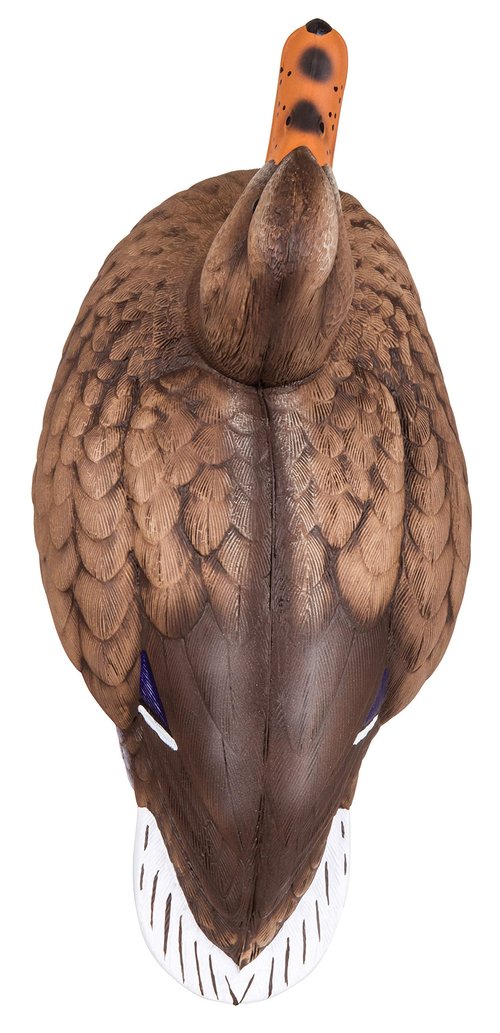 Flambeau Outdoors 1812DPK Masters Series 14” Full-Sized Mallard Duck Decoys, Classic Floaters - 12-Pack