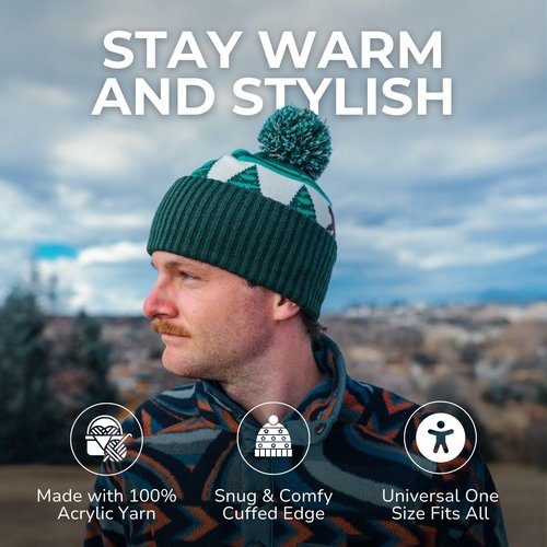 KAVU Herschel Beanie, Mountain Stripe, One Size