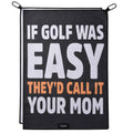 Shanker Golf - Funny Golf Towel - Microfiber Printed Golf Accessory for Men - Two-Sided Reversible Towel