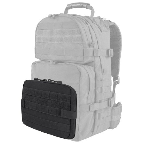 Condor T and T Pouch (Black), 7.5"H x 10"W x 1.5"D