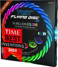 TOSY Flying Disc - Super Bright RGB LED Toy with Smart Modes | Rechargeable & Waterproof, Perfect for All Ages
