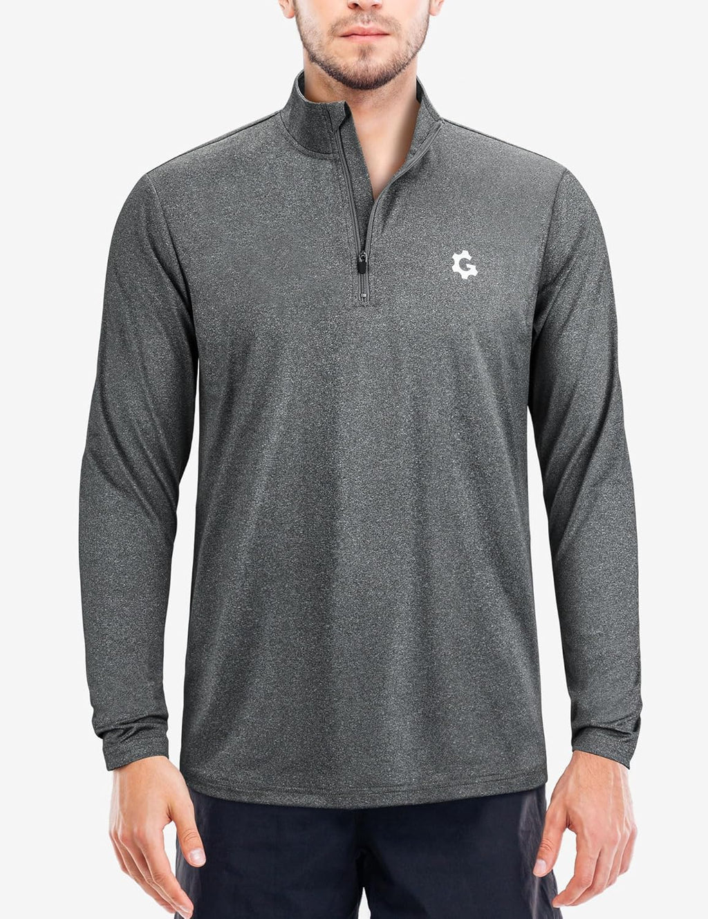 Skiennix 3-Pack Quarter Zip Pullover - Quick-Dry Long Sleeve Athletic Shirts for Men | Golf & Gym