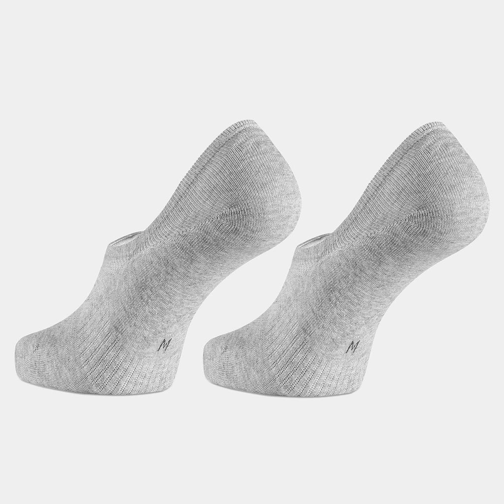 WANDER No Show Socks for Men - Thin Cotton, Non-Slip, Low Cut | Sizes 6-8, 9-11, 12-14