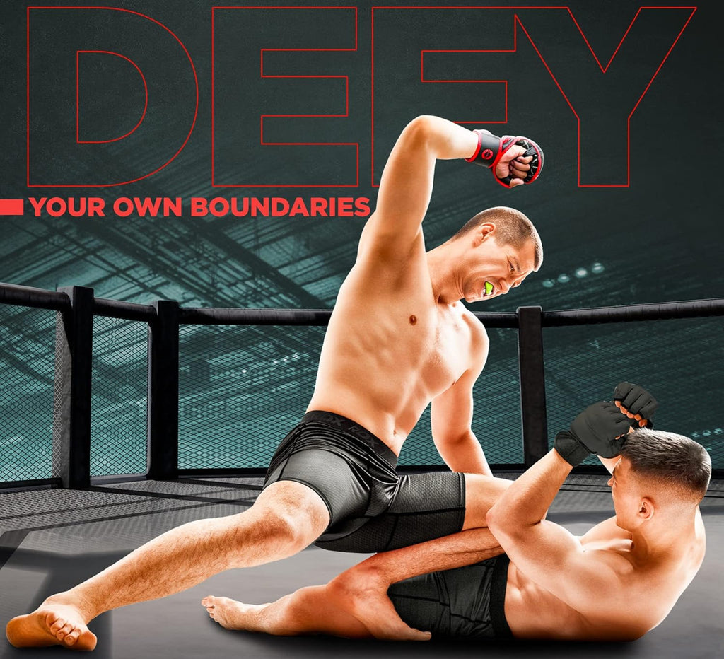 RDX Mouth Guard - Adult Gum Shield for Boxing, MMA, Kickboxing | Includes Storage Case, Perfect for Ages 12+