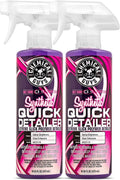 Chemical Guys Synthetic Quick Detailer - Extreme Slick Polymer for Cars & More | 16 fl oz (2 Pack)