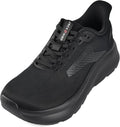 JACKSHIBO Men's Slip-On Sneakers - Lightweight, Breathable Design with Arch Support | Wide Toe Box for Comfort