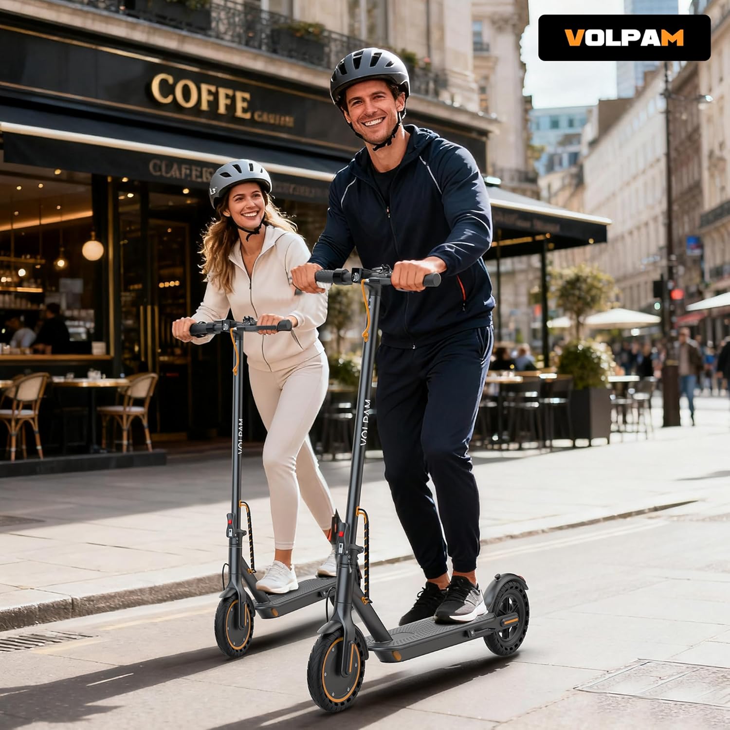 Skiennix Electric Scooter - High-Speed 19/21MPH | Long Range 21-28 Miles | Foldable with Dual Braking & Smart App