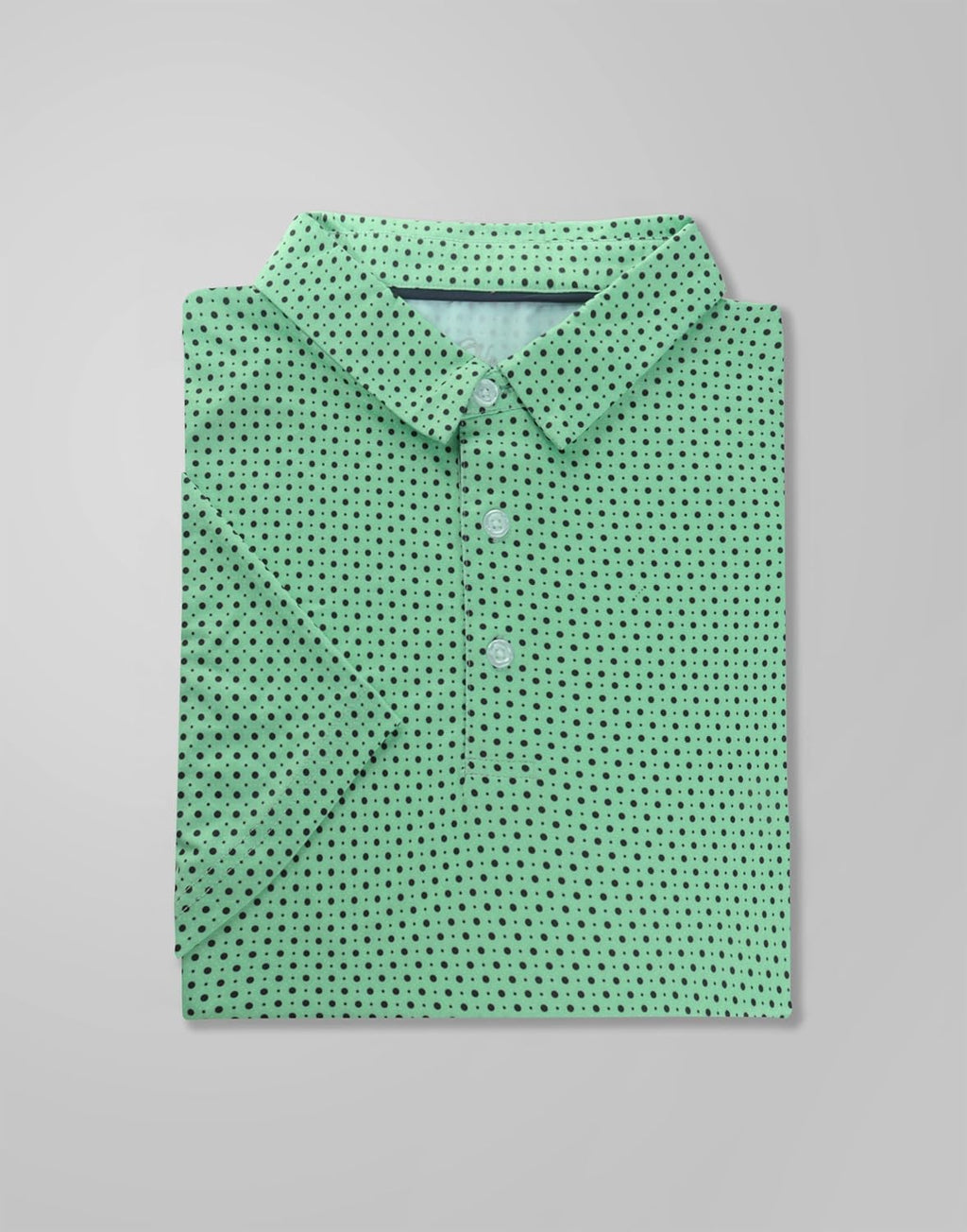 Obla Men's Golf Polo Shirt - Moisture-Wicking Short Sleeve Performance Top | Casual Print Design