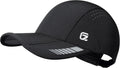 GADIEMKENSD UPF 50+ Foldable Sport Cap - Breathable & Reflective Unisex Design for Golf, Tennis, Travel