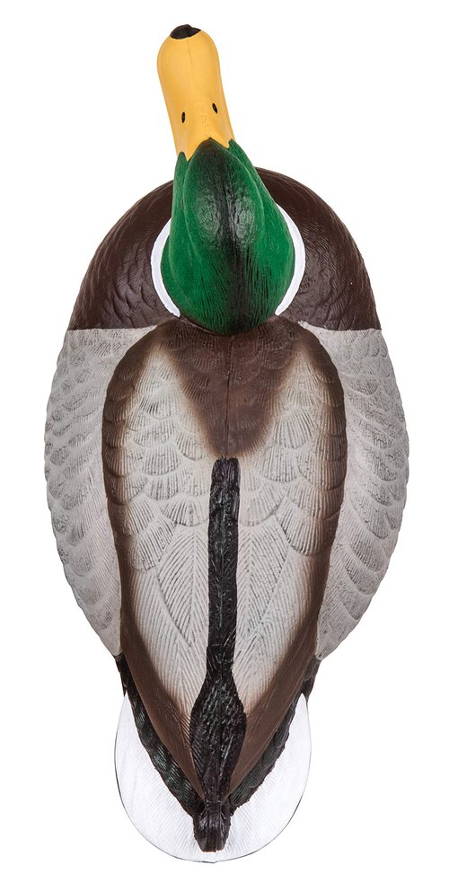 Flambeau Outdoors 1812DPK Masters Series 14” Full-Sized Mallard Duck Decoys, Classic Floaters - 12-Pack