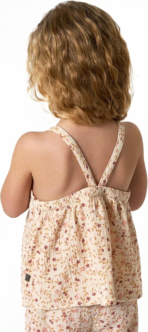 Gerber Baby Girls' Mommy & Me 2-Piece Cropped Pant Set - Stylish & Comfortable Outfit