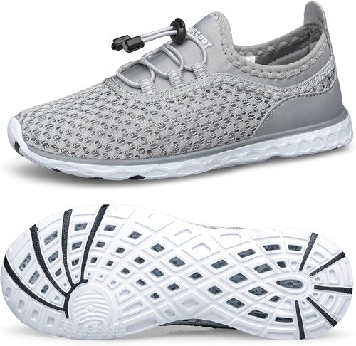 DOUSSPRT Water Shoes - Quick Dry Aqua Shoes for Kids | Ideal for Beach, Swim & Pool Activities