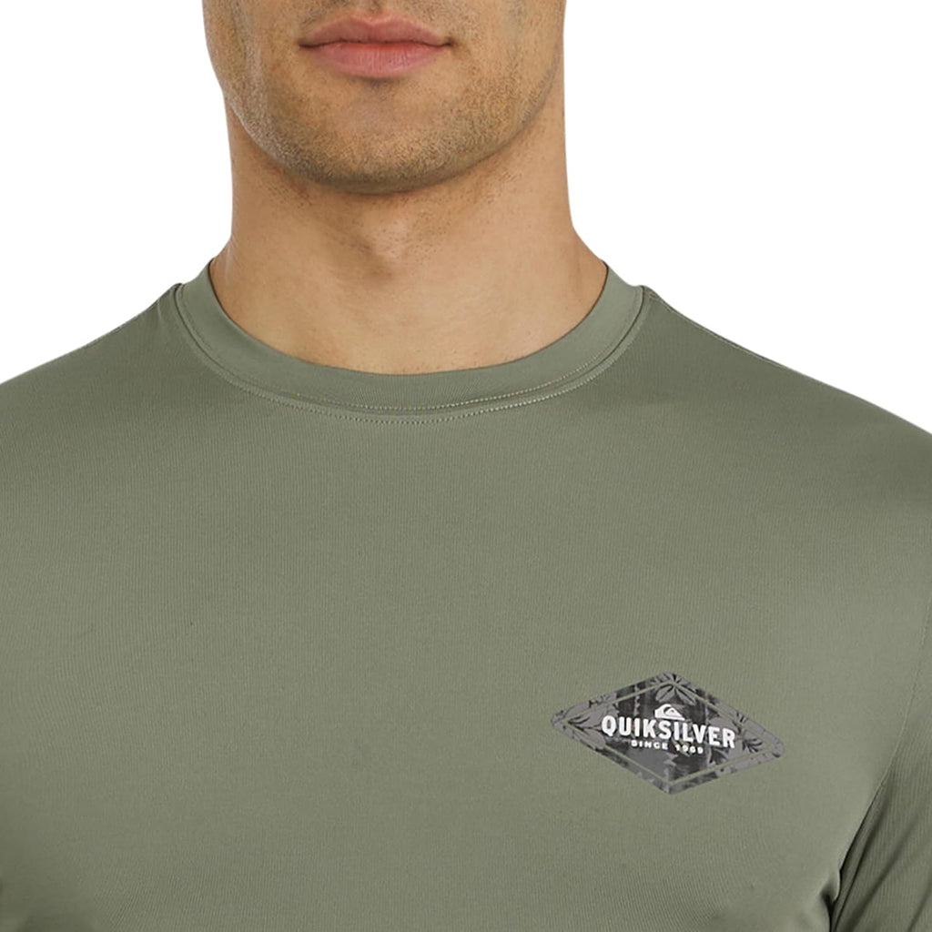 Quiksilver Men's Long Sleeve Rash Guard Shirt - UPF 50 Sun Protection | Regular Fit (S-XXL)