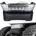 WEKANI Upgrade Golf Cart Headlight Kit with Bumper for Club Car Precedent 2004-UP, Golf Cart Front LED Light Kit Replacement 12V for Club Car Precedent