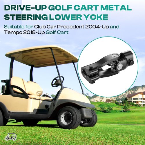 Drive-up Golf Cart Metal Steering Lower Yoke for Club Car Precedent 2004-Up and Tempo 2018-Up Models 103810201
