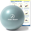 ProBody Pilates Ball 9 Inch - Small Exercise Ball for Core Stability, Yoga, & Physical Therapy