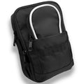 Tactical Golf Valuables Pouch with Clip-On Carabiner – Water-Resistant Golf Tee Bag Pouch for Belt, Cart or Backpack – Compact Golf Accessory Bag for Balls, Tees, Gloves & EDC Gear Black/White