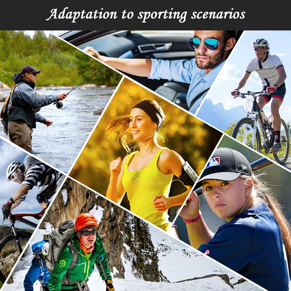 YuJian Sports Sunglasses - UV Protection Goggles for Men & Women | Ideal for Baseball, Cycling, Fishing, Golf