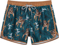 Surf Cuz Men's Swim Trunks - Vintage 80s/90s Retro Bathing Suits with Mesh Lining | Comfortable Fit