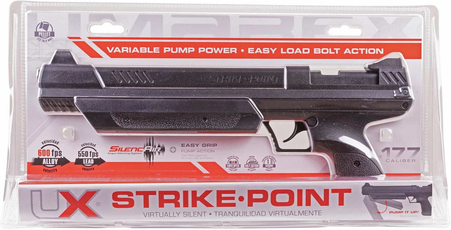Umarex Strikepoint .177 Caliber Pellet Airgun - Precision Shooting | Lightweight Design