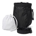 YERGOFE Climbing Chalk Bag for Rock Climbing - with Chalk Ball - Adjustable Black Chalk Bag Bouldering for Rock Climbing Equipment