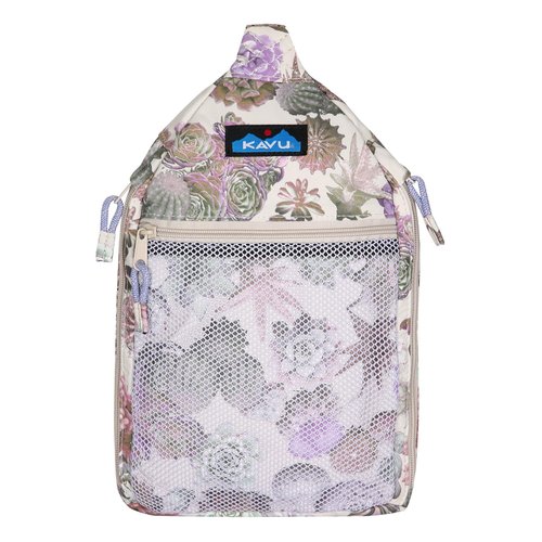 KAVU Yoho Sling Semi Padded Sling Pack Rucksack - Succulents