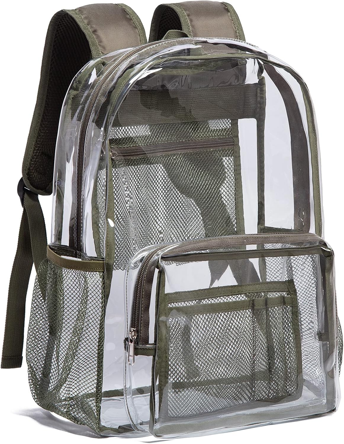 Vorspack Clear Backpack - Heavy-Duty PVC Transparent Design for College & Work | Durable & Stylish