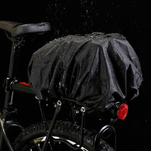 WILD MAN 4L Bike Seat Bag Waterproof Hard Shell Bike Saddlebags for Electric Bicycle Touring Sport Messenger Bag Storage Accessories(GD5,Black)