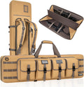 TORIBIO Tactical Double Rifle Case - Soft Gun Bag for Secure Storage & Transport | Fits 32" to 55" Rifles