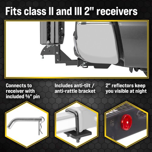 Hitch | 500 lb Capacity, 52" x 48