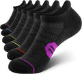 CS CELERSPORT Women's Ankle Running Socks - Cushioned Low Cut Athletic Socks | 6 Pack