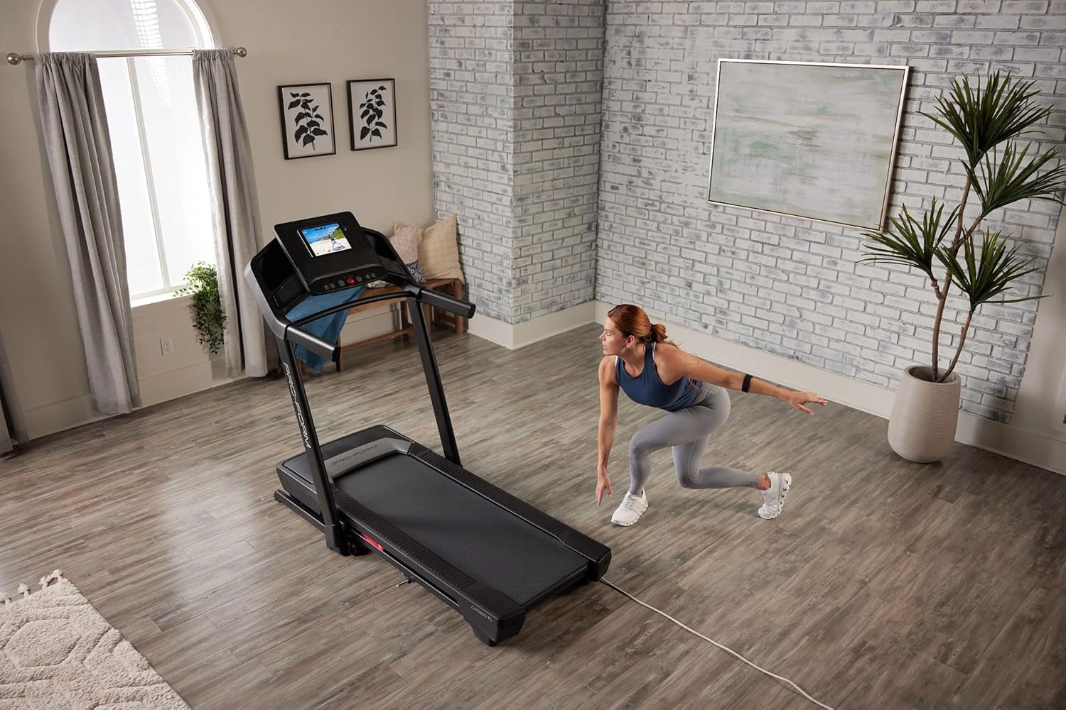 Proform Carbon Treadmills - Versatile Walking & Running Machine with Built-in Fan & SpaceSaver Design