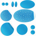 aZengear Repair Patches - Waterproof Self-Adhesive for Jackets, Tents, Shoes & More | 11 Pcs Turquoise
