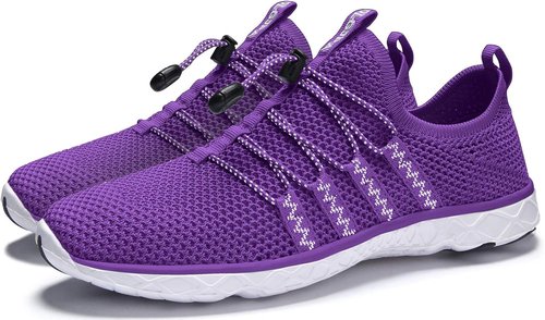 DLGJPA Women's Aqua Water Shoes - Lightweight Quick-Drying Athletic Walking Footwear