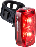 Schwinn USB Rechargeable Taillight - 25-80 Lumen Daytime Running Light with Multiple Modes | Easy Install