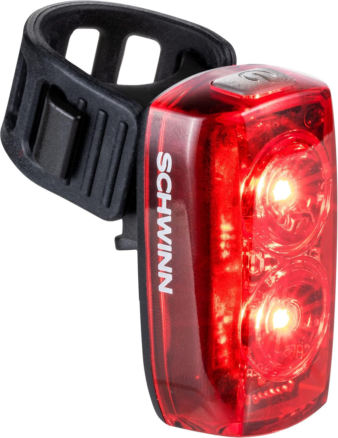 Schwinn USB Rechargeable Taillight - 25-80 Lumen Daytime Running Light with Multiple Modes | Easy Install