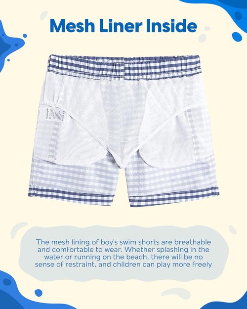 Maamgic Boys Swim Trunks - Stylish Toddler Bathing Suit | Comfortable & Quick-Dry Design