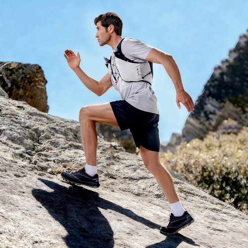 N NEVO RHINO Running Vest - Lightweight Hydration Pack with Dual 500ml Flasks | Adjustable for Men & Women
