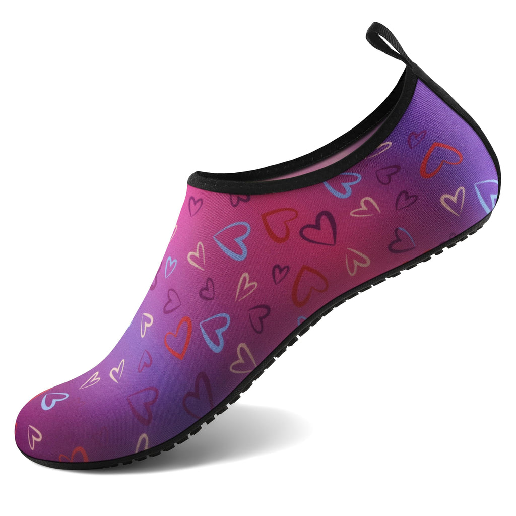 Water Shoes for Women Men Quick-Dry Aqua Socks Swim Beach Barefoot Yoga Exercise Wear Sport Accessories Pool Camping Must Haves Adult Youth Size 10-11Women/9-10Men