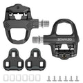 Road Bike Pedals- Ultralight Road Cycling Pedals Clipless Pedals with Cleats Set Compatible with Look KEO System