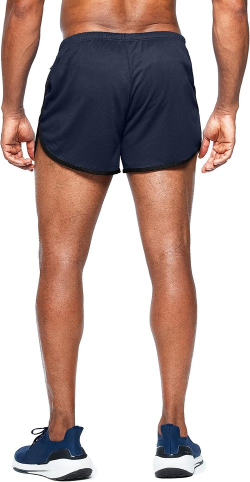G Gradual Men's Running Shorts - 3 Inch Quick-Dry Athletic Jogging Shorts with Zipper Pockets