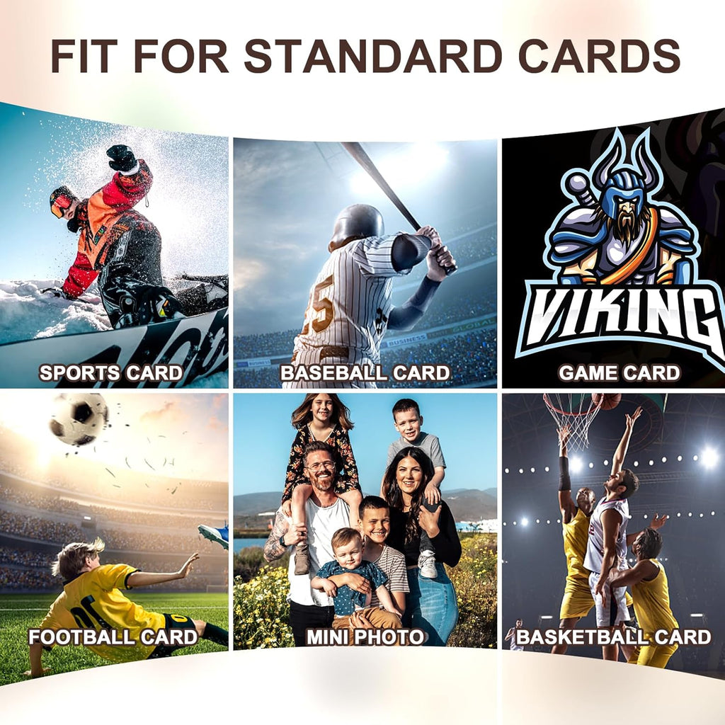 Skiennix 1000 Count Card Sleeves - Top Loaders & Penny Soft Sleeves for Trading Cards | Sports & Game Cards Protection
