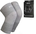 Skiennix Knee Compression Sleeve - Supportive Brace for Men & Women | XL Grey for Running & Weightlifting