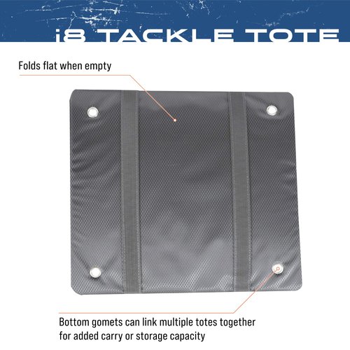 FROGG TOGGS Fishing Tray Tote, Secures Organizes and Protects Tackle Trays, Blue, OS